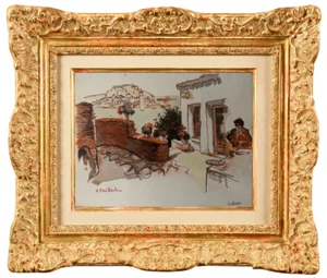 ALBERT FEUILLASTRE (1896 - 1976 ) BELLE VUE DE COLLIOURE 1950 SIGNEE (77) - Picture 1 of 4