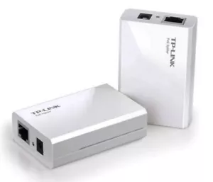 TP-LINK TL-POE200 Power over Ethernet Adapter Kit Rj45 100meter Selectable Power - Picture 1 of 6