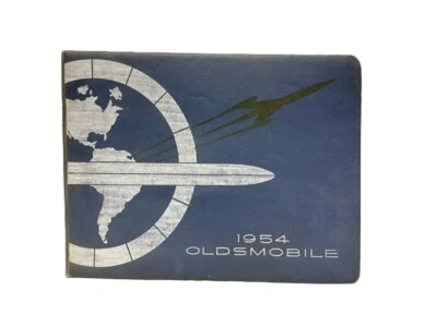 1954 Oldsmobile Original Dealer Album Color Upholstery Facts & Features 88 98 - Image 1 of 4