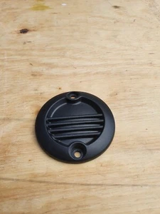 TRIUMPH BONNEVILLE T120 THRUXTON PLASTIC COVER BADGE FOR ALTERNATOR T1268444 - Picture 1 of 6