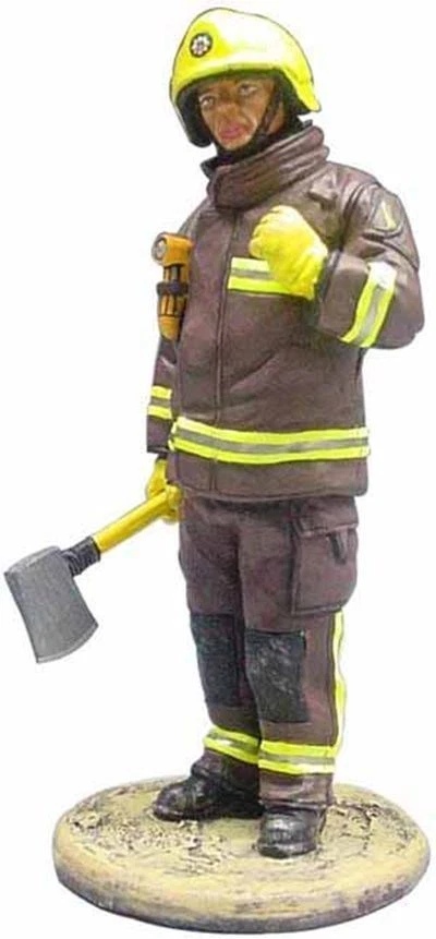 Atlas Editions Fireman - Londres - Firedress - GB - 2003 escala 1:32 Foto 1 de 1