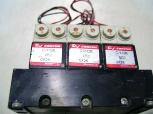 TRIPLE CONVUM CVX-1245-MC2 GENERATORE DI VUOTO ASSY CON VALVOLE E PRESSA CTRL P3086C - Foto 1 di 7