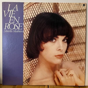 Mireille Mathieu La Vie En Rose Japan Vinyl LP Promo Press SUX-6-V - Picture 1 of 4