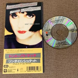 LINDA RONSTADT f/ AARON NEVILLE Don't Know Much JAPAN 3" CD SINGLE 09P3-6196 - Picture 1 of 5