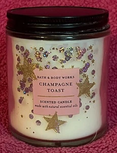 Bath & Body Works Champagne Toast Single Wick 7oz Candle NEW! - Picture 1 of 4