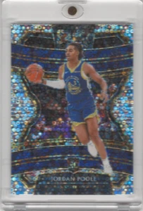 2019-20 Panini Select Jordan Poole #94 Azzurro Disco Prizm - Foto 1 di 2