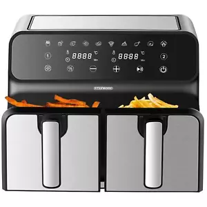 Heißluftfritteuse Fritteuse Air Fryer Friteuse 4in1 Minibackofen Dörrautomat - Bild 1 von 9
