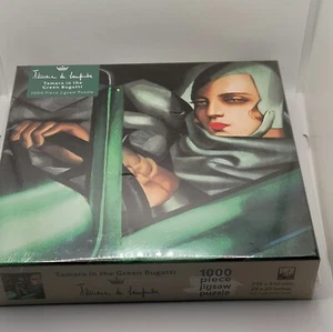 Puzzle für Erwachsene: Tamara im grünen Bugatti, 1929 (1000 Teile) *NEU* - Bild 1 von 4