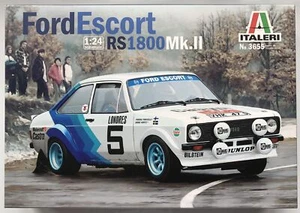 ITALERI 3655 - ESCALA 1/24 FORD ESCORT RS1800 MKII (KIT MODELO PLÁSTICO) - Imagen 1 de 1