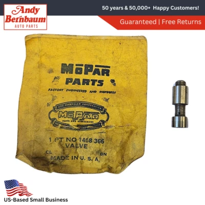 1955 Dodge Plymouth Chrysler Desoto Torque Converter Valve 1408366 NOS - Image 1 of 4