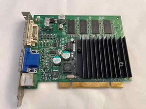 HP Nvidia Quadro4 100 NVS PCI VGA DVI 64MB DDR1 NV17 322892-001 DC664A - Afbeelding 1 van 6