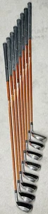 PENN FireSet Iron Replacement #3-8, P, S (8 Golf Clubs) PAC M-FLEX Low Kick 75g - Picture 1 of 18