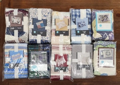 Nuevo en Paquete: Fundas Estándar Acolchadas Martha Stewart - Variedad de Estilos y Colores Foto 1 de 4