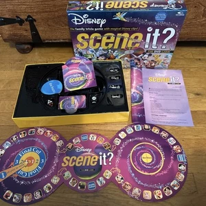 Disney Scene It? Family Trivia Board Game DVD Original 1st Edition VGC 2004 - Picture 1 of 4