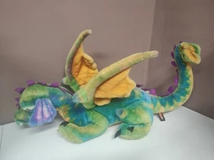 Melissa & Doug Large Dragon Stuffed Plush Animal #2121 Retired 32" Long - Picture 1 of 7