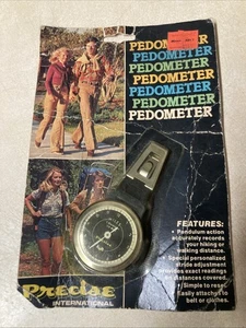 Vintage K&R Precise International Pedometer Clip-on Walking Hiking New NOS - Picture 1 of 5
