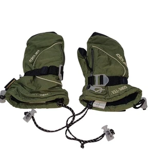 Drop Gore-Tex XXS Ski Snowboard Mittens Green/Black Insulated Waterproof Alpine - Picture 1 of 6