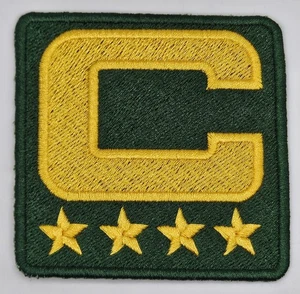 4-Star Captain C Patch Green Bay Packers Sew On - Picture 1 of 3