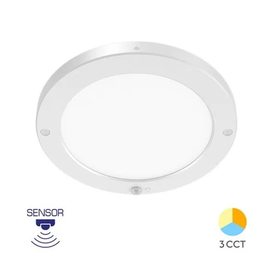 LED ceiling light motion sensor lamp stair light ceiling light 20W White - Image 1 of 4