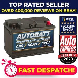 Battery fits ROVER MONTEGO STREETWISE 418 75 45 CDV COMMERCE RV8 90 to 05 096 - Picture 1 of 4