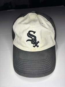 🔥Vintage • Chicago White Sox • Twins Enterprise Strapback Baseball Hat • 2 Tone - Picture 1 of 4