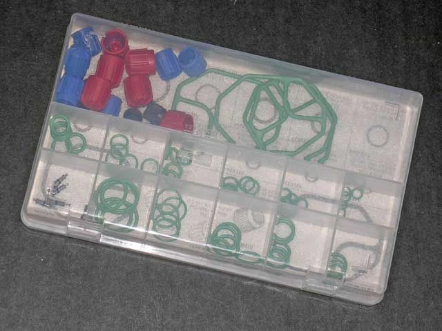 Kit de junta tórica y junta de sistema de aire acondicionado para BMW 533i 1983-1984 35718VWPJ Foto 1 de 2