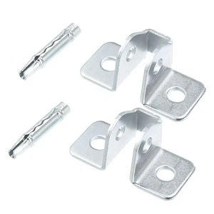 2 Set Door Check Bracket and Pin for Jeep Cherokee 1984-2001 55002361 2 Door ... - Foto 1 di 7