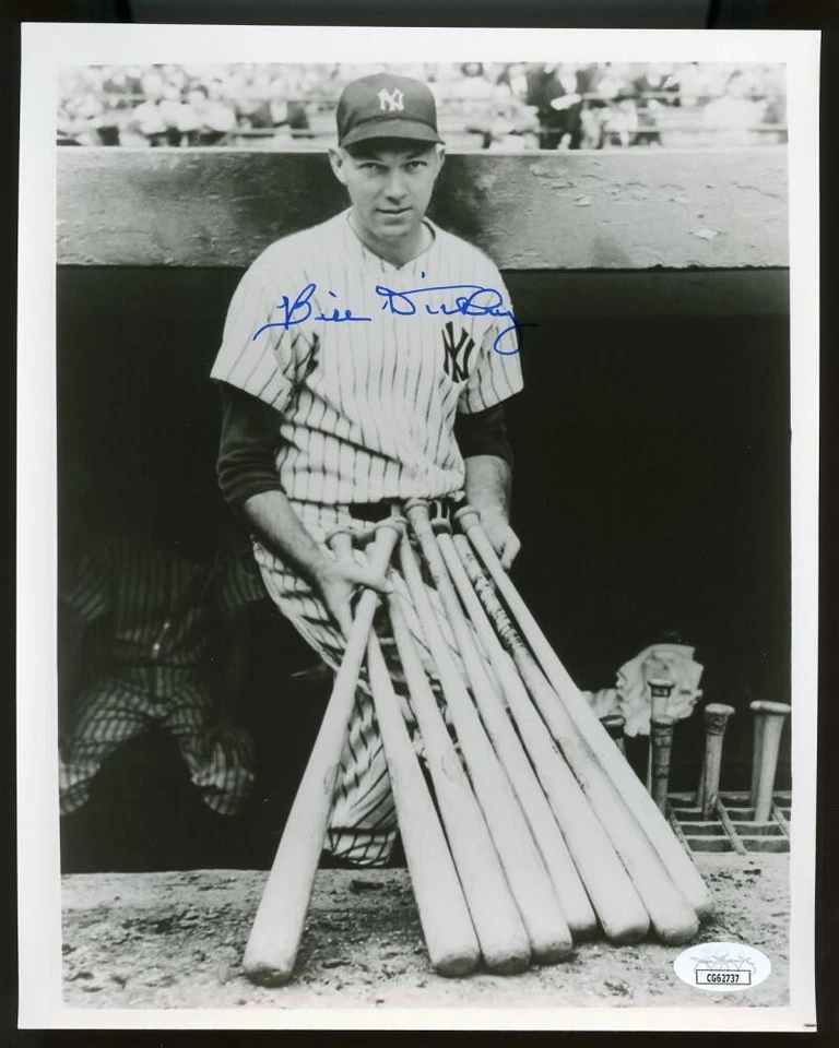 Bill Dickey Yankees Signed Autographed 8x10 Photo JSA Authentic - Image 1 of 1