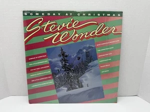 Stevie Wonder Someday At Christmas 33 rpm Motown Record 1978 Ex Vinyl Soul LP - Foto 1 di 4