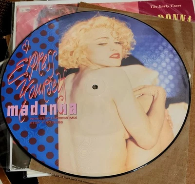 New! Madonna Express Yourself Limited Edition 12" Picture Disc 1989 Vinyl  - Image 1 of 2