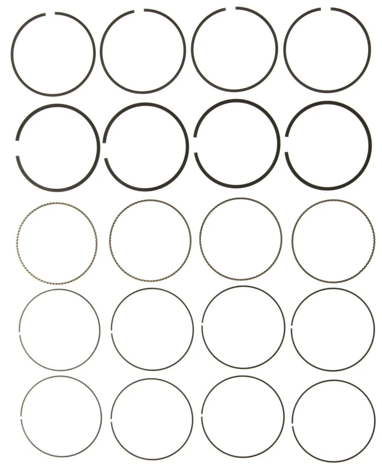 Juego de anillos de pistón de motor MAHLE 42086CP para 04-09 Chrysler Dodge Neon PT Cruiser Foto 1 de 4