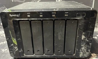 Synology DiskStation DX513 5-Bay NAS for Home and Office Users - Black - Image 1 of 4