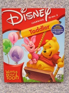Video Game PC Disney Toddler Learning Winnie the Pooh NEW SEALED BIG BOX - Picture 1 of 3