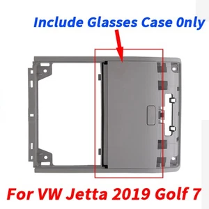 Gray Sun Glasses Case Holder Storage Box For VW Jetta 2019 Golf 7 - Picture 1 of 1