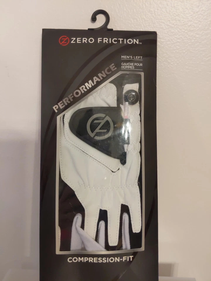 Zero Friction Mens Left Hand Golf Glove Universal Fit M88c