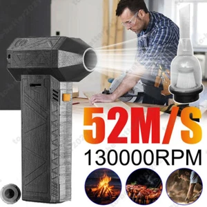 Elektrisches Luftgebläse Leistungsstarke Schneefräse Autotrockner Hochgeschwindigkeit Staubstrahl Lüftermotor - Bild 1 von 12