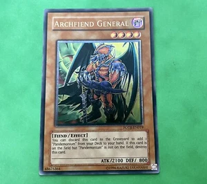 Yu-Gi-Oh! Archfiend General FOTB-EN019 Ultimate Rare Unlimited Nr Mint - Picture 1 of 4