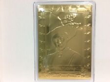 Harry Potter MINERVA MCGONAGALL Danbury Mint 22kt Gold Collectors Card  SEALED