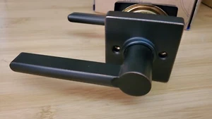 Brinks Contemporary Door Lever Passage Hall/Closet Tuscan Bronze E2427150 - Picture 1 of 13