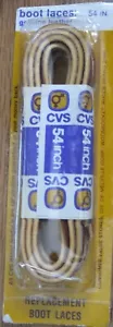 Genuine Leather Boot laces or shoelaces 54 inches NEW in package - Picture 1 of 2