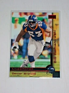 2000 Skybox Premium Star Rubies 121 Bill Romanowski Denver Broncos - Picture 1 of 2