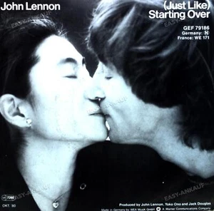 John Lennon / Yoko Ono - (Just Like) Starting Over / Kiss Kiss 7in ' - Picture 1 of 1