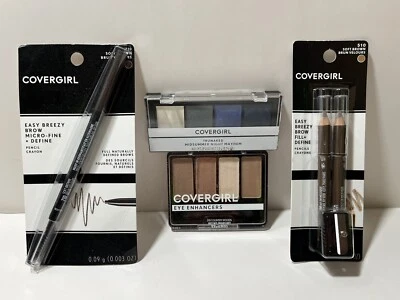Para Mujer: COVERGIRL Define y Relleno de Cejas con Sombra de Ojos/Potenciadores (Lote de 4) Nuevo Foto 1 de 2