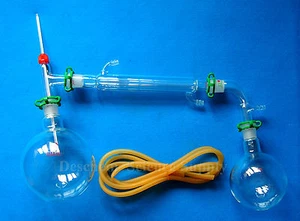 Glass Distillation Apparatus,24/29,Laboratory Glassware Kit,1000ml Unit - Picture 1 of 4
