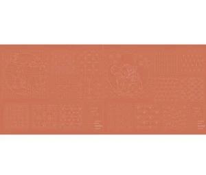 Patchwork Sewing Fabric Sashiko Aussie Koala Kangaroo Clay Panel 60x137cm - Bild 1 von 4