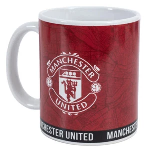 Manchester United FC Identity Mug - Brand New Official Merchandise - Picture 1 of 4