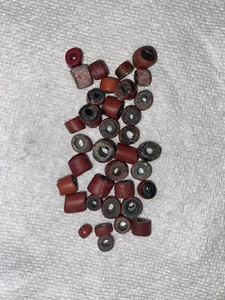 Chesapeake Bay Trade Beads Early 17th Century (10 Beads) - Picture 1 of 3