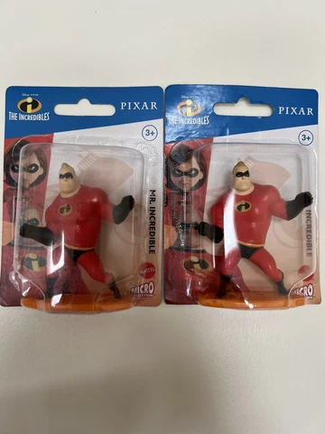 DISNEY PIXAR  - The INCREDIBLES   Mattel Micro Collection - Mr. Incredible X2 Cover