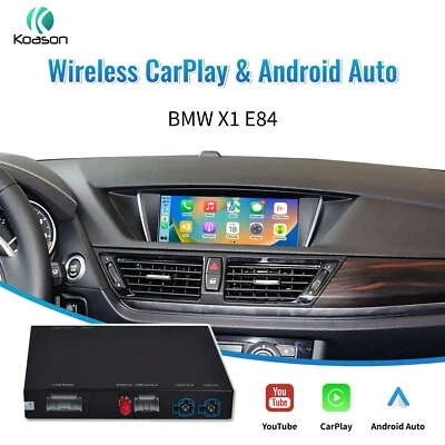 Wireless CarPlay Android Auto Interface AutoLink Box für BMW X1 E84 With CIC - Bild 1 von 4