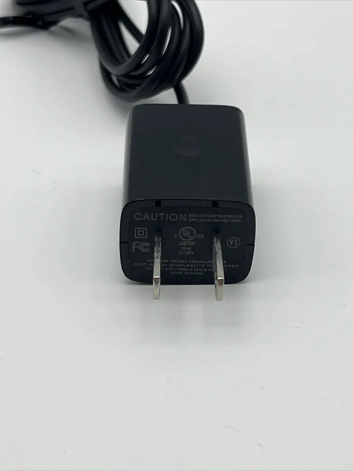 Motorola SPN5838A - OEM 5V Micro USB AC Adapter Power Charger - Image 1 of 1